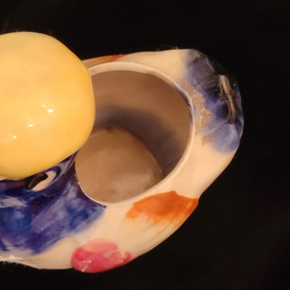 Rare Vintage Art Deco Mini Ceramic Duck Planter - Picture 2 of 8